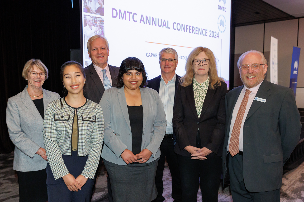 DMTC_Conference_2024_Ming_Goh_and_Claretta_Dsouza_with_Boardmembers